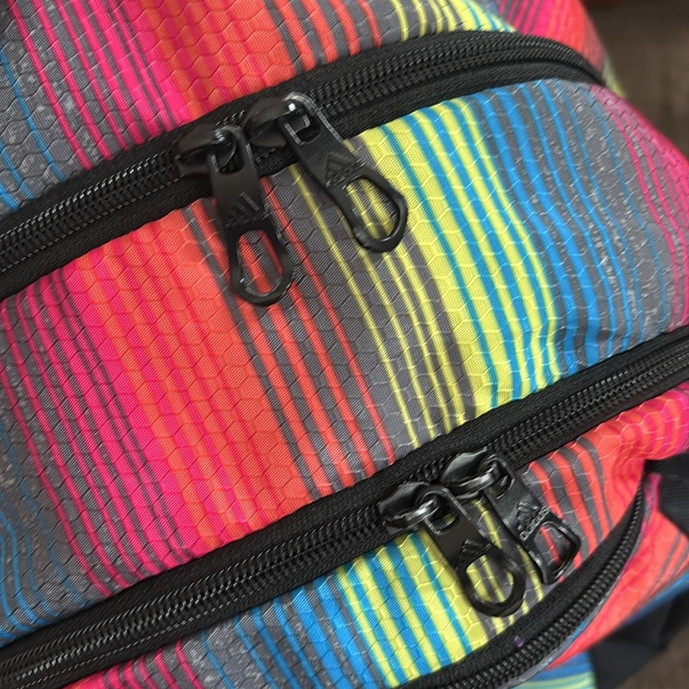 Adidas Backpack Multicolor Striped - Picture 16 of 17